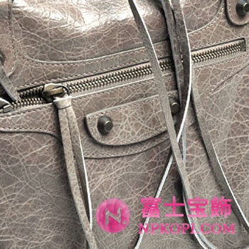 バレンシアガ（BALENCIAGA）ザ・シティ　レディース2wayハンドバッグ　アッシュブラウン　115748-D94JT-2525 